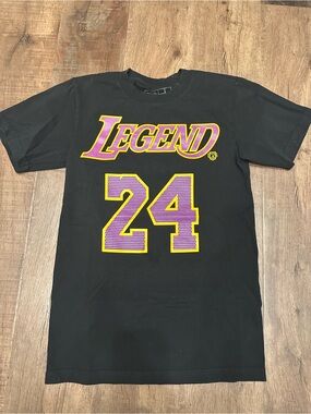 NBA Lakers Kobe 24 legend tee , size small , gently used
